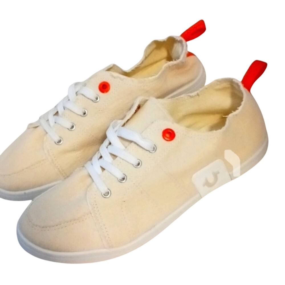 True‎ Religion Sneakers Sz 9 Sahana Lifestyle Fitness Casual Natural Neutral NEW